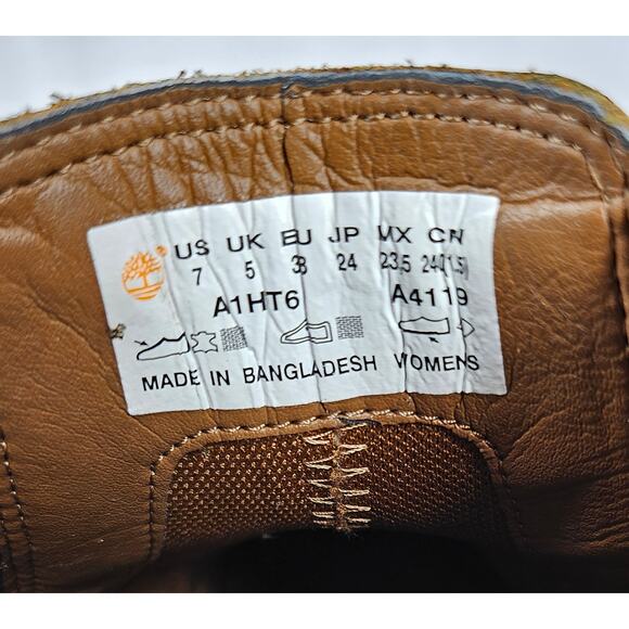 TIMBERLAND WOMEN'S LIGHT BROWN MAGBY LOW CHELSEA BOOTS – US SIZE 7, STYLE A1HT6 - Picture 7 of 10